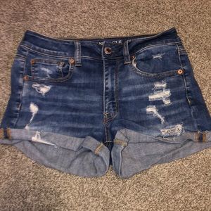 American eagle jean shorts